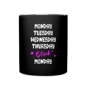 Weekend - Full Colour Mug - black - Front