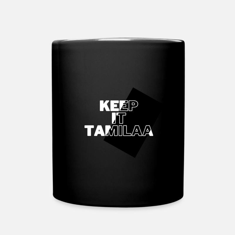 Gardez-le Tamilaa - Mug uni - noir