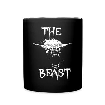 La bête - Mug uni - noir - Devant