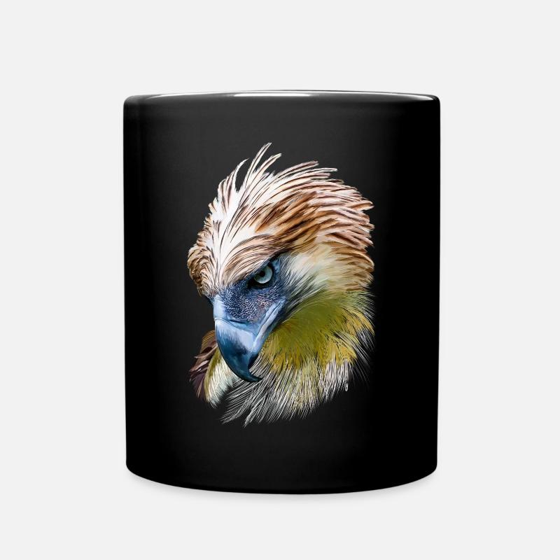 Adler - Tasse einfarbig - Schwarz