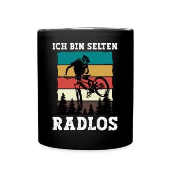 Rarement vélo sans roues vélo de montagne vélo de route vélo - Mug uni - noir - Devant