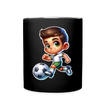 Soccer - Full Colour Mug - black - Front