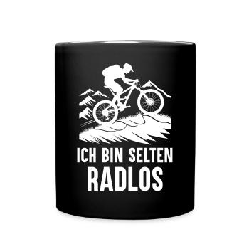 Rare Wheelless Bicycle Mountain Bike Road Bike - Full Colour Mug - black - Front