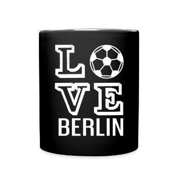 Love Berlin / City, Germany, Sports - Full Colour Mug - black - Front