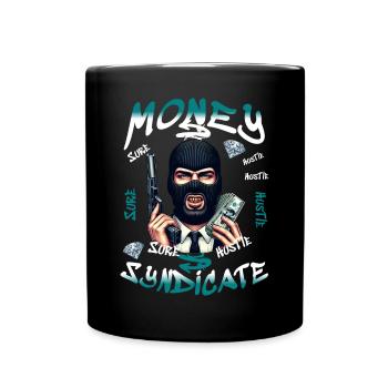 Money Syndicate - Full Colour Mug - black - Front
