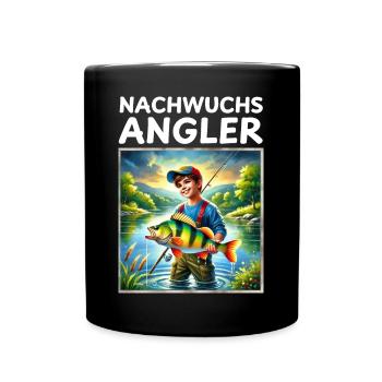 Jeunes pêcheurs - Mug uni - noir - Devant