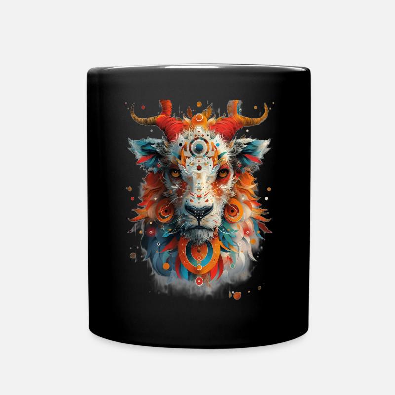 Tier Design - Tasse einfarbig - Schwarz