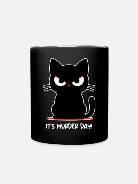 Murder Day (dark) - Full Colour Mug - black