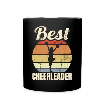 Best Cheerleader - Full Colour Mug - black - Front