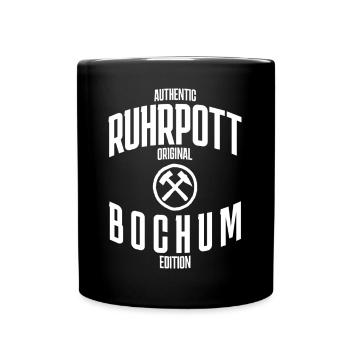 Authentic Ruhrpott original Bochum edition - Full Colour Mug - black - Front