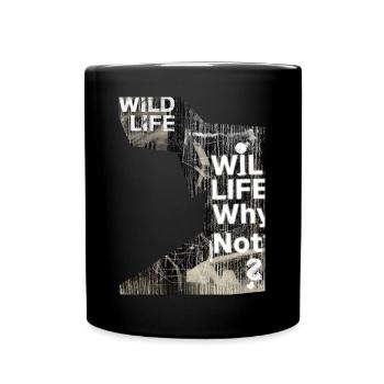 Faune Pourquoi pas ? - Vie sauvage Pourquoi pas ? - Mug uni - noir - Devant