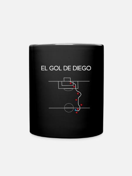 EL GOL DE DIEGO - Mug uni - noir