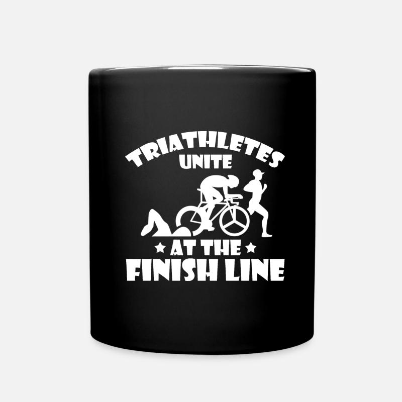 Triathlon - Tasse einfarbig - Schwarz