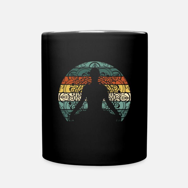 Professeur de Yoga Cadeau Namaste Méditation École de Yoga - Mug uni - noir