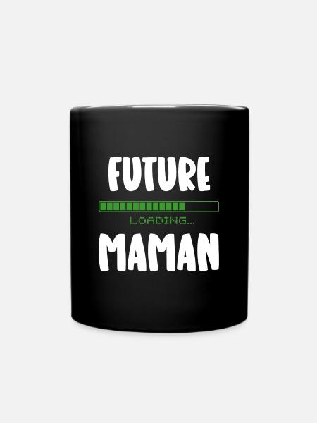 future maman - Mug uni - noir