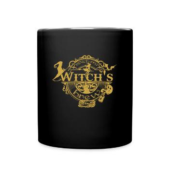 The infusion of the witch - kitchen décor - Full Colour Mug - black - Front