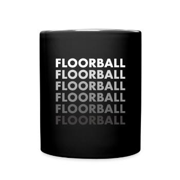 Sport Floorball - Full Colour Mug - black - Front