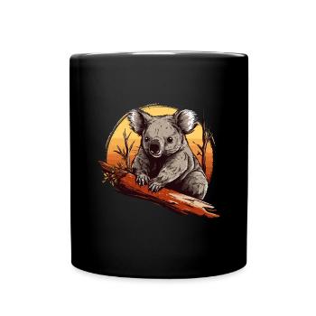 Koala Mignon Koala Bear Bébé - Mug uni - noir - Devant