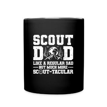 Pfadfinderleiter | Pfadfinder Scouting Geschenk - Tasse einfarbig - Schwarz - Vorne