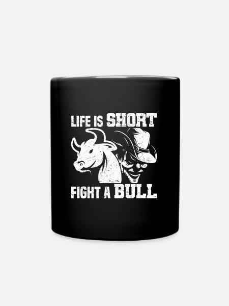 Rodeo - Tasse einfarbig - Schwarz