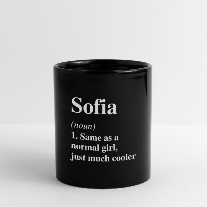 Sofia Definition Cool Name Saying Gift Full Colour Mug
