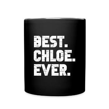 Meilleur cadeau rétro Chloe jamais disant anniversaire - Mug uni - noir - Devant
