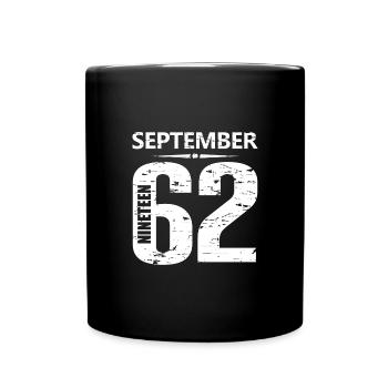 Numéro de septembre 1962 - Mug uni - noir - Devant