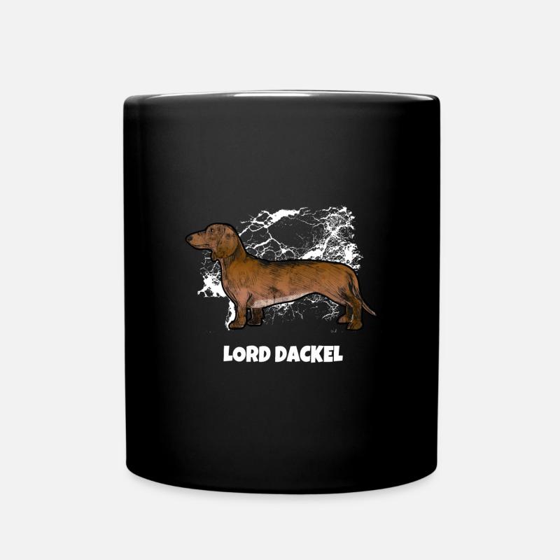 LORD DACKEL - Tasse einfarbig - Schwarz