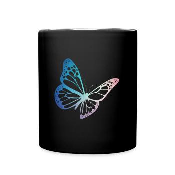 Butterfly Gifts Butterflies Butterflies - Full Colour Mug - black - Front