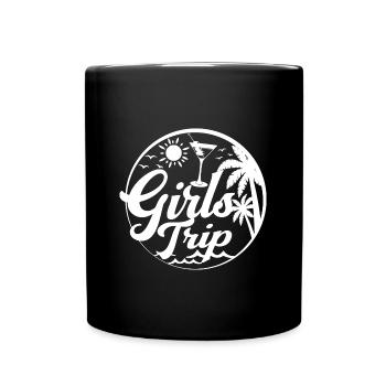 Girls Trip Cool Girls Voyage Week-end Cadeau de vacances - Mug uni - noir - Devant