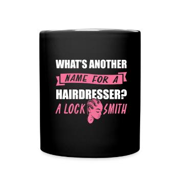 Coiffeur Coiffeur Coiffure Coiffure Coiffure Coiffure - Mug uni - noir - Devant