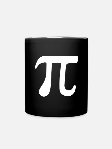 Math Pi symbole Pi - Mug uni - noir