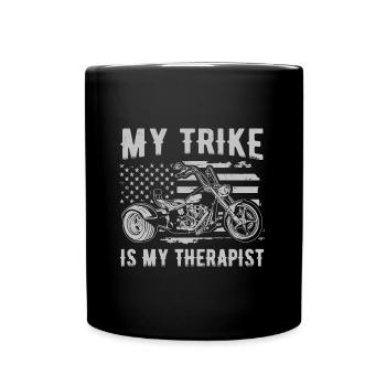 Trike sayings - Full Colour Mug - black - Front
