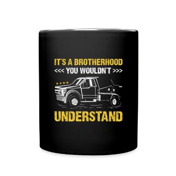 C’est une fraternité que vous ne comprendriez pas - Mug uni - noir - Devant