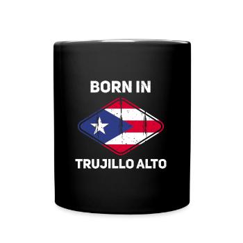 Puerto Rico - Tasse einfarbig - Schwarz - Vorne