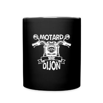 motard de dijon - Mug uni - noir - Devant
