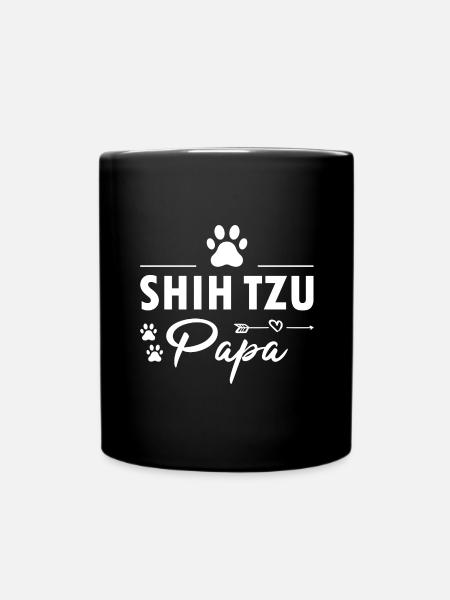Shih Tzu Papa - Mug uni - noir