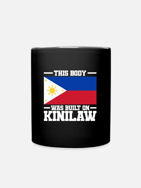 Filipino - Tasse einfarbig - Schwarz