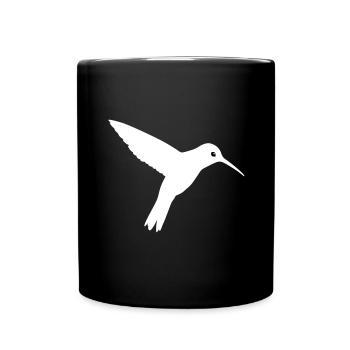 humming-bird - Full Colour Mug - black - Front