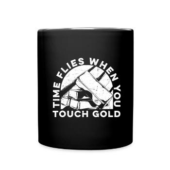 Gold Mining Gold Mine - Full Colour Mug - black - Front