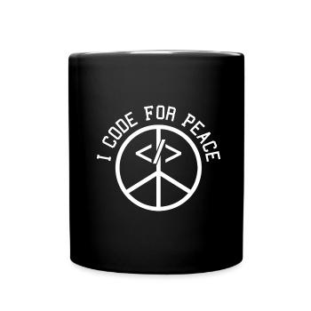 Programmeur Coder Développeur de logiciels - Mug uni - noir - Devant