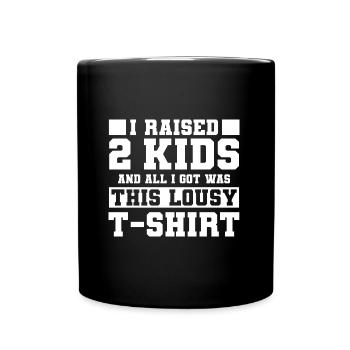 Idées cadeaux pour la fête des mères - Mug uni - noir - Devant