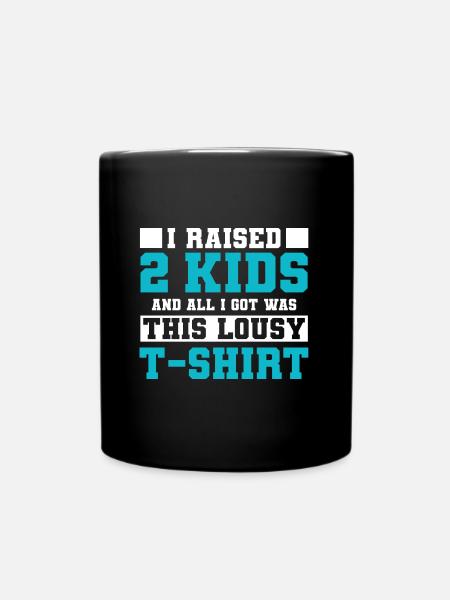 Mutter - Tasse einfarbig - Schwarz
