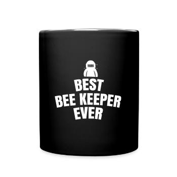 Best bee keeper ever - Full Colour Mug - black - Front