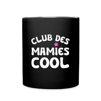 club des mamies cool - Mug uni - noir - Devant