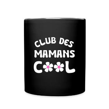 club des mamans cool - Mug uni - noir - Devant