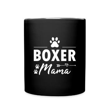 Boxer Mama - Full Colour Mug - black - Front