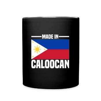 Philippinen Flagge | Filipino Land Asien Geschenke - Tasse einfarbig - Schwarz - Vorne