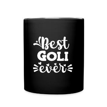 Wöd Goli beste Goli Patentante Österreich - Tasse einfarbig - Schwarz - Vorne