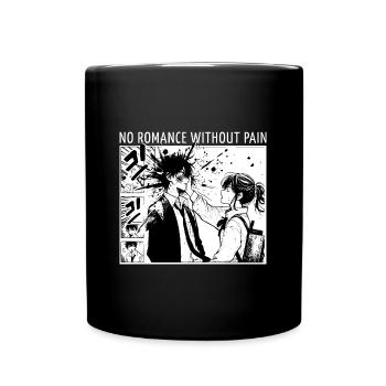 Anime Manga // Pas de romance sans douleur // AS012 - Mug uni - noir - Devant